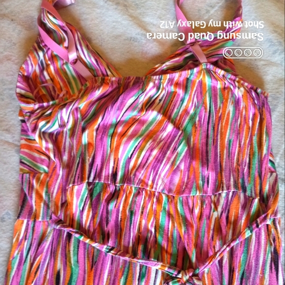 New Directions Multi-colored Maxi Dress - Picture 5 of 7